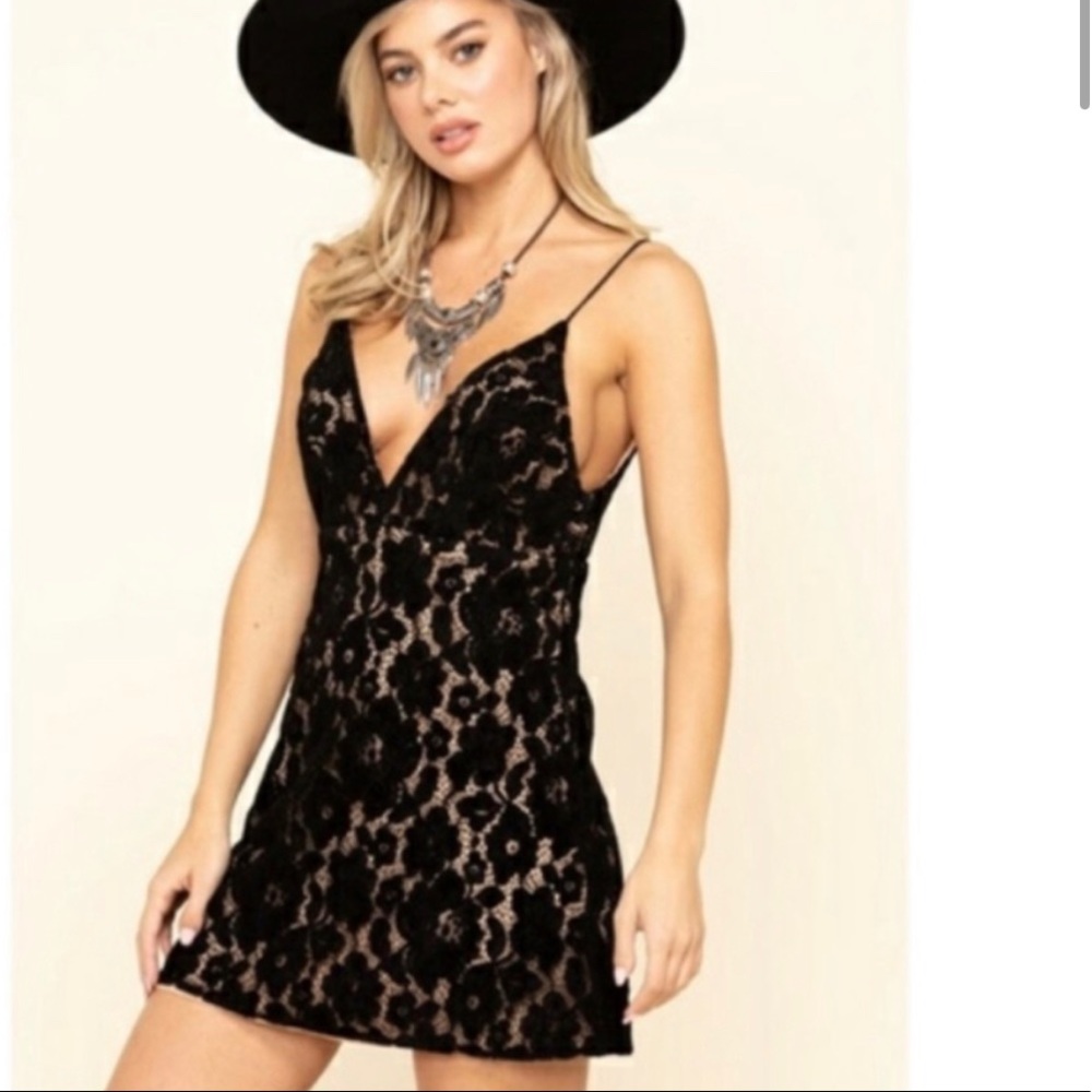Free People Dangerous Low Mini Dress